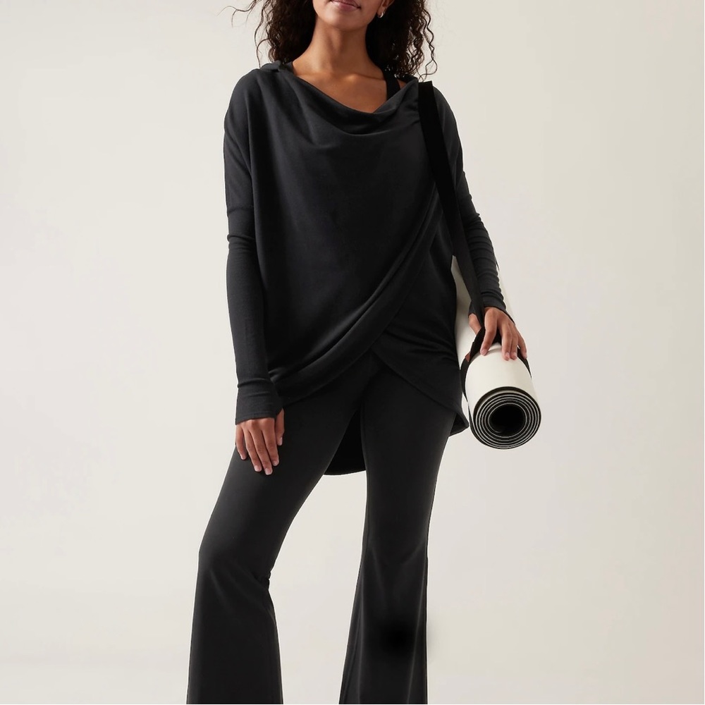 Athleta Purana Wrap Sweatshirt
